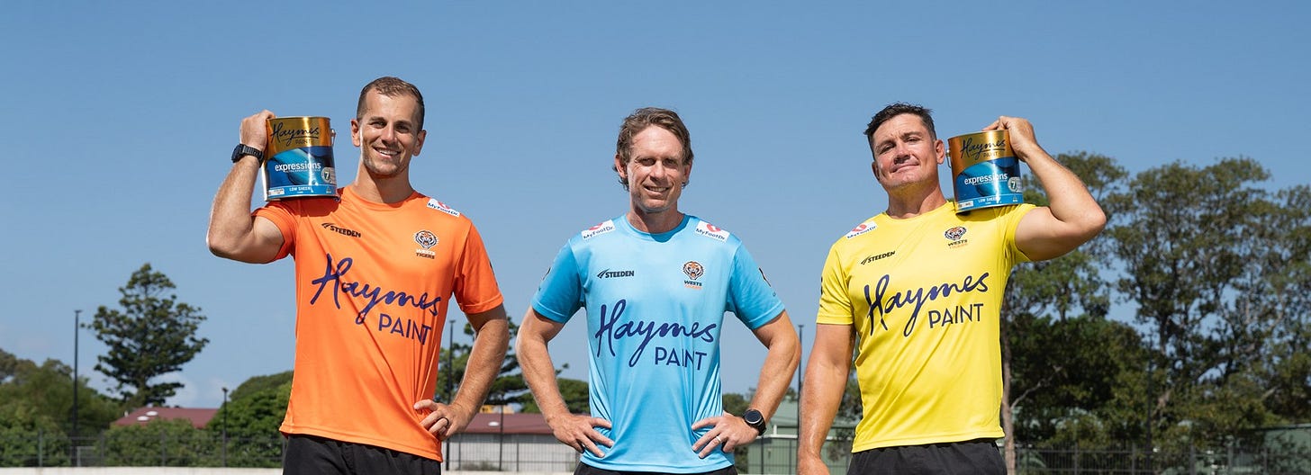 Haymes Paint extends partnership with Wests Tigers | Wests Tigers