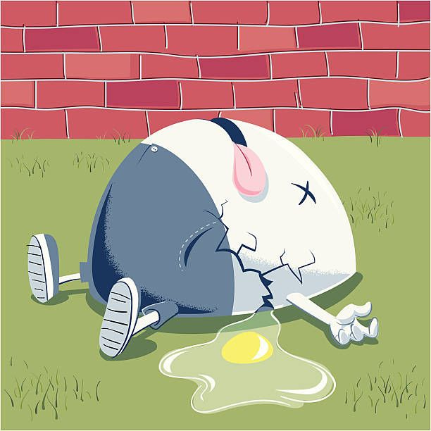 Humpty Dumpty cracked