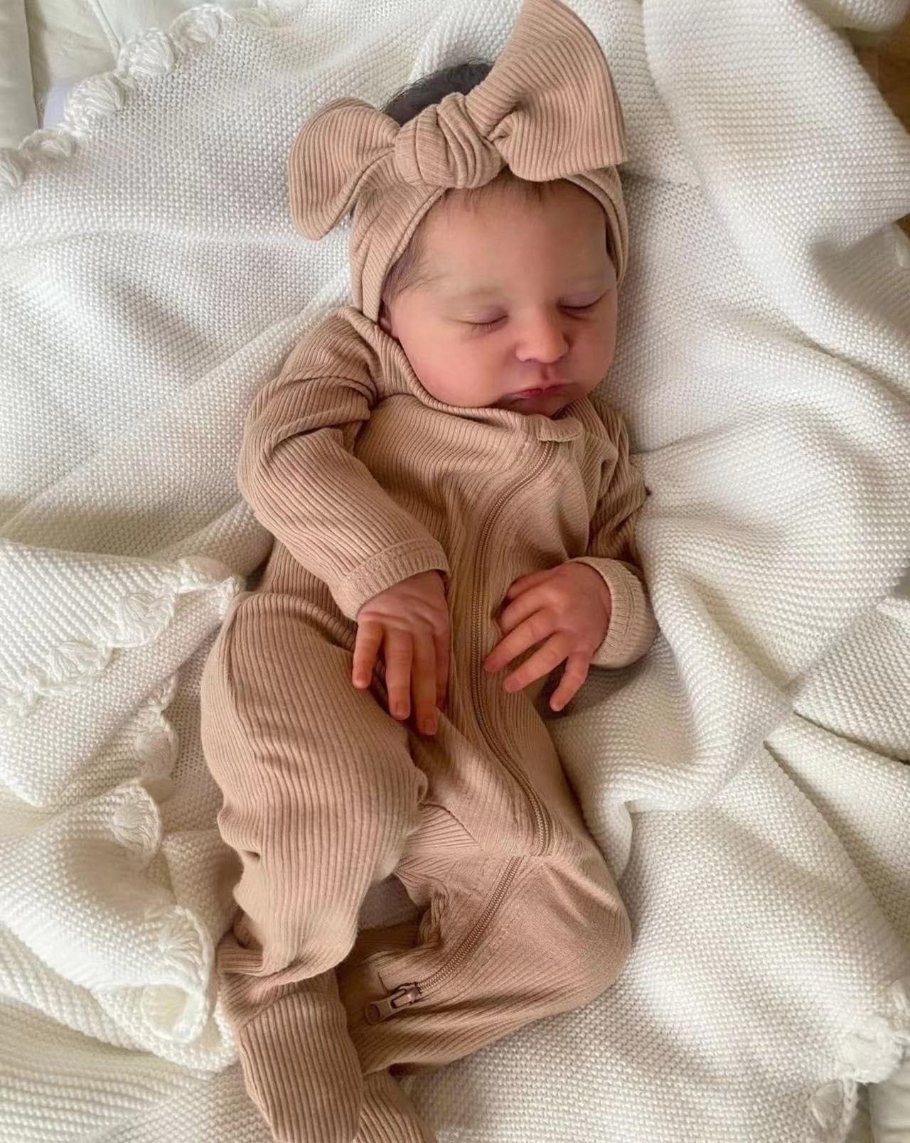 Anano Reborn Baby Dolls 19 Inch Realistic Sleeping Newborn Baby Girl Dolls  That Look Real Looking Asleep Baby Lifelike Silicone Reborn Babies Alive  Toddler Doll For Kids Gift : Amazon.co.uk: Toys &