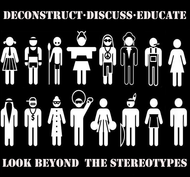 Let's stop all stereotypes!!