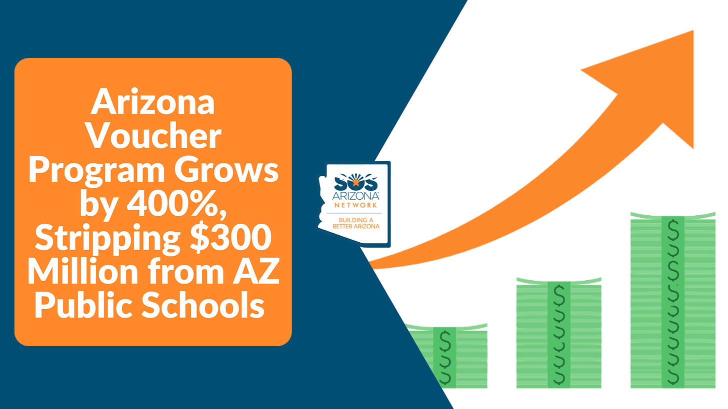 Arizona Voucher Program Grows by 400% | SOSAZ Network