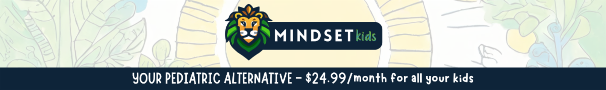 natural healthcare for children, holistic pediatric alternatives, Mindset Kids online services, avoiding antibiotics in child care, alternatives to urgent care for kids