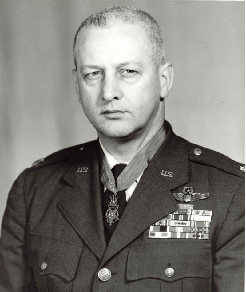 Headshot of Shomo, in uniform. He is wearing his Medal.