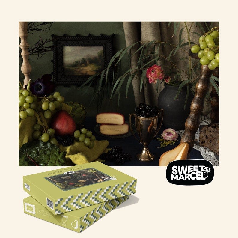 PREORDER  1000 Piece Puzzle  Baroque Still Life 01 image 2