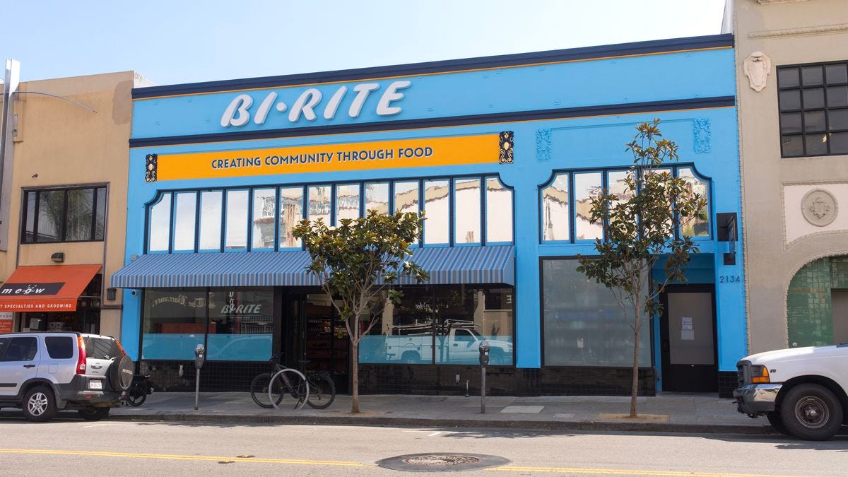 The interior of Bi-Rite’s store on Polk Street in San Francisco