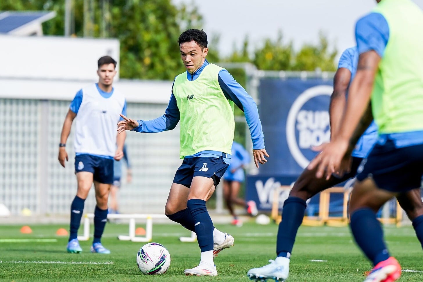 FC Porto realizou treino duplo no Olival ainda com seis ausentes