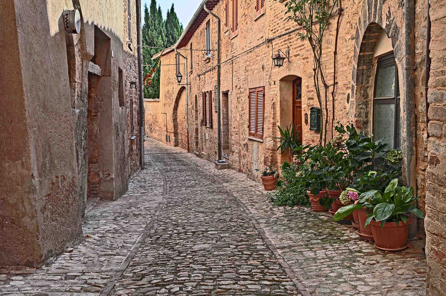 Medieval Italian Street