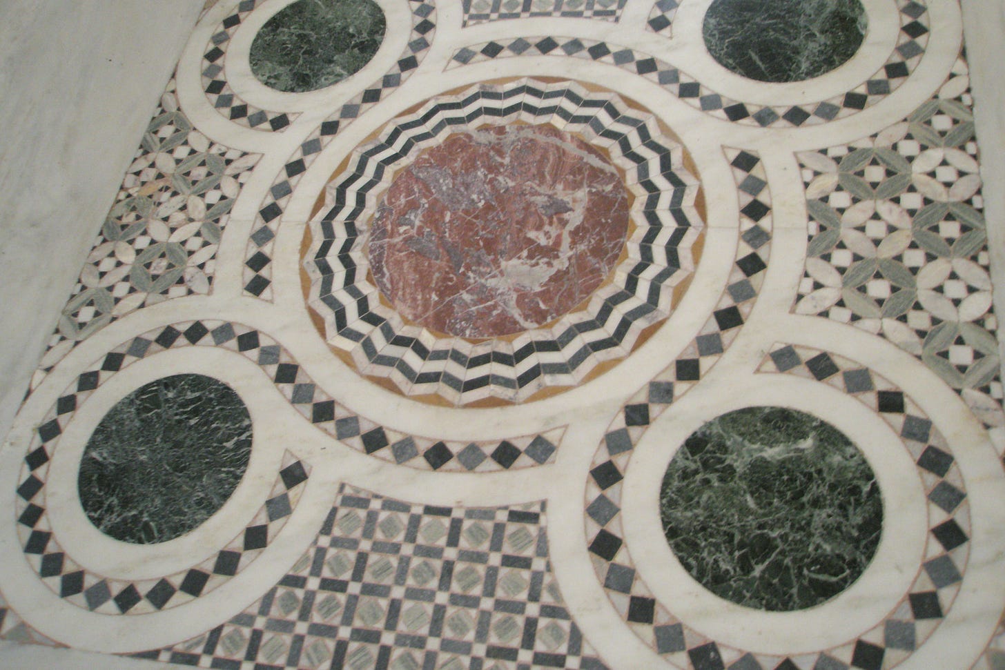 hancel Floor, Church of the Holy Apostles, Athens, Greece 2007