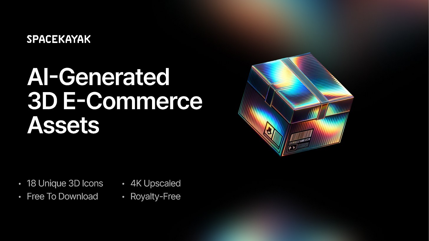 E-Commerce 3D Assets by Spacekayak preview