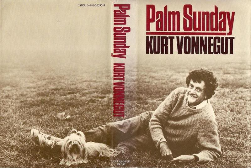Kurt Vonnegut–Palm Sunday: An Autobiographical Collage (1981) | I Just Read  About That...