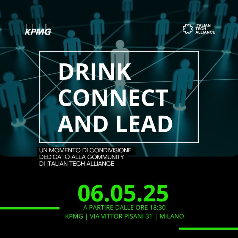 Cover Image for Drink, connect and lead