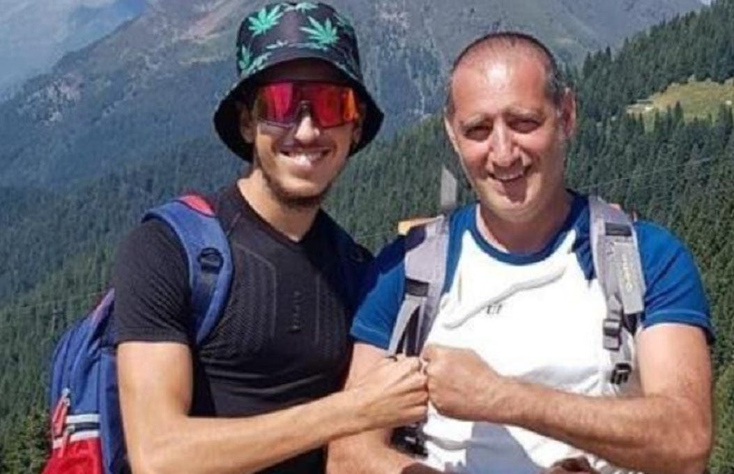 fabio de martino e il padre