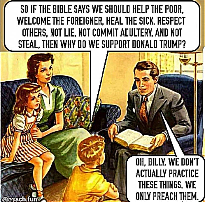 Image tagged in christian hypocrisy - Imgflip