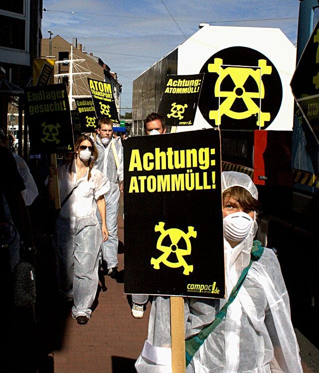 (Irrationally) Protesting Nuclear Power: 100,000 Demonstrators Against Nuclear Reactors in ...