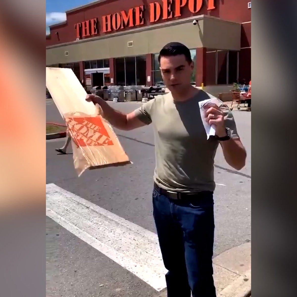 Ben Shapiro ridiculed for buying a plank of wood in support of Home Depot |  News | Independent TV