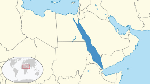 File:Red Sea in its region.svg