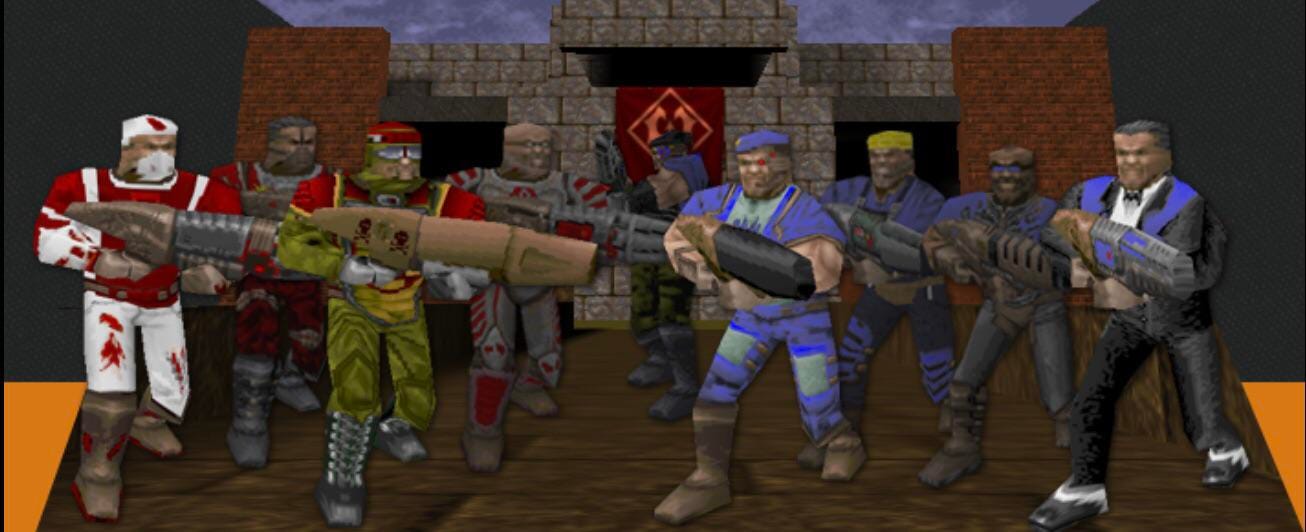 Original Team Fortress models from Quake