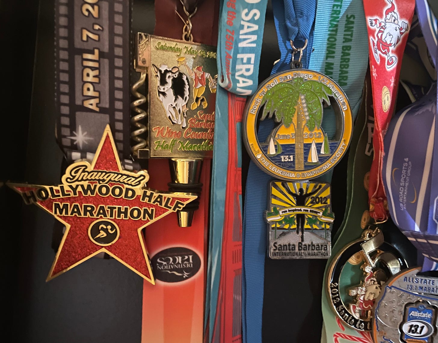 Half marathon medals