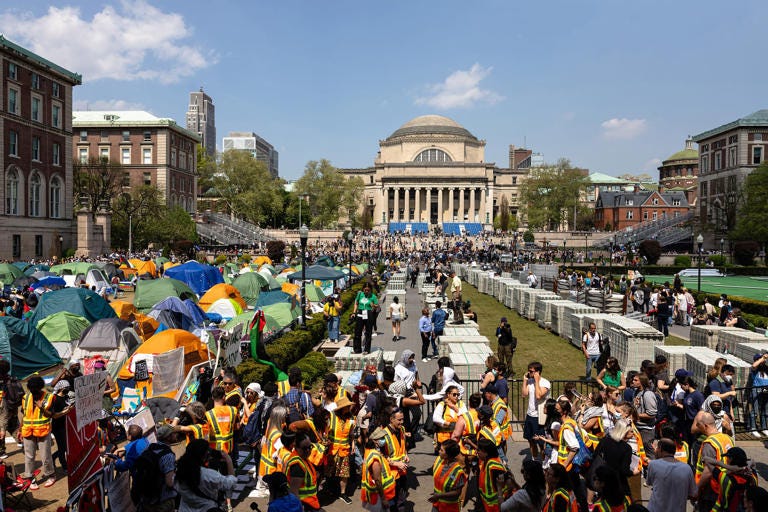 Image: *** BESTPIX *** Columbia University Issues Deadline For Gaza Encampment To Vacate Campus (Michael M. Santiago / Getty Images)