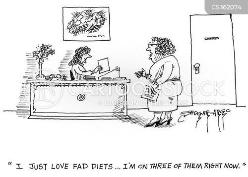 Fad Diets Cartoons and Comics - funny pictures from CartoonStock