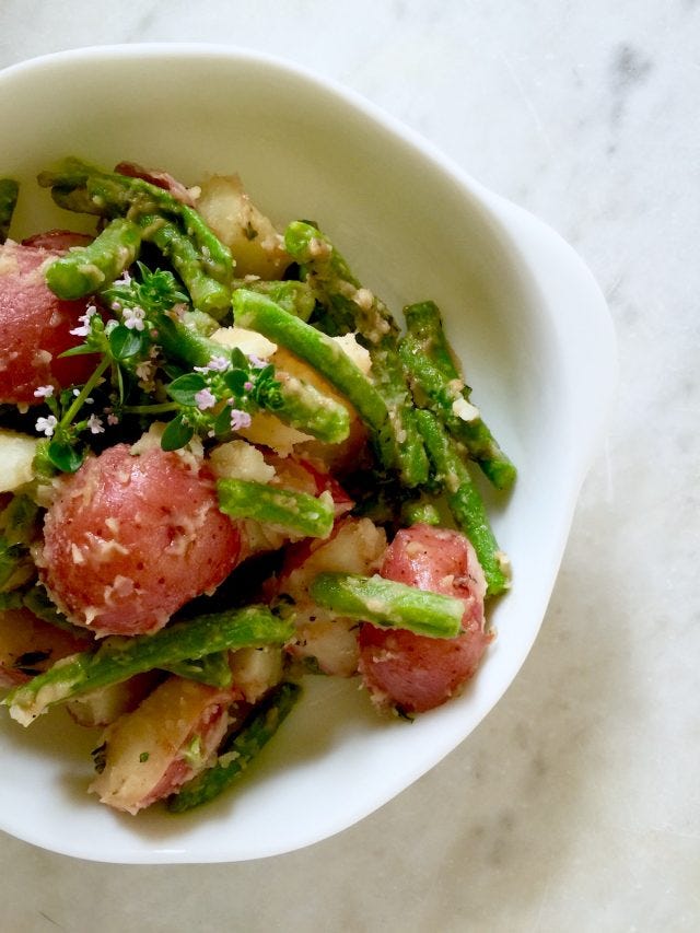 Italian String Bean & Potato Salad | In Jennie's Kitchen