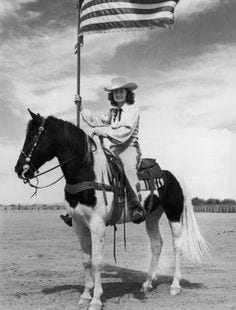 This contains an image of: Cowgirls: Real and imagined