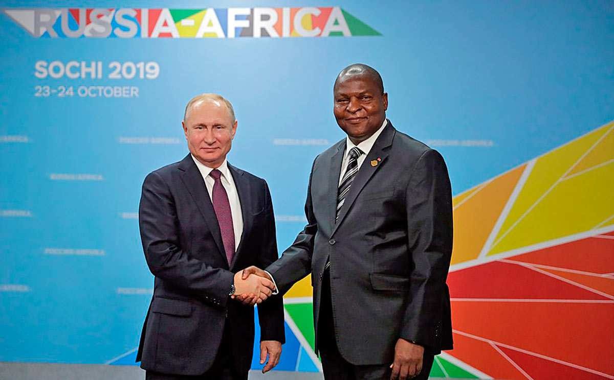 central african repubic and russia