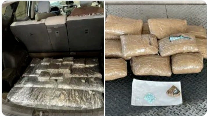 CBP Officers in the San Diego Sector intercepted $29 million worth of cartel drugs during April 2025. CBP Officers in the San Diego Sector intercepted $29 million worth of cartel drugs during April 2025.
