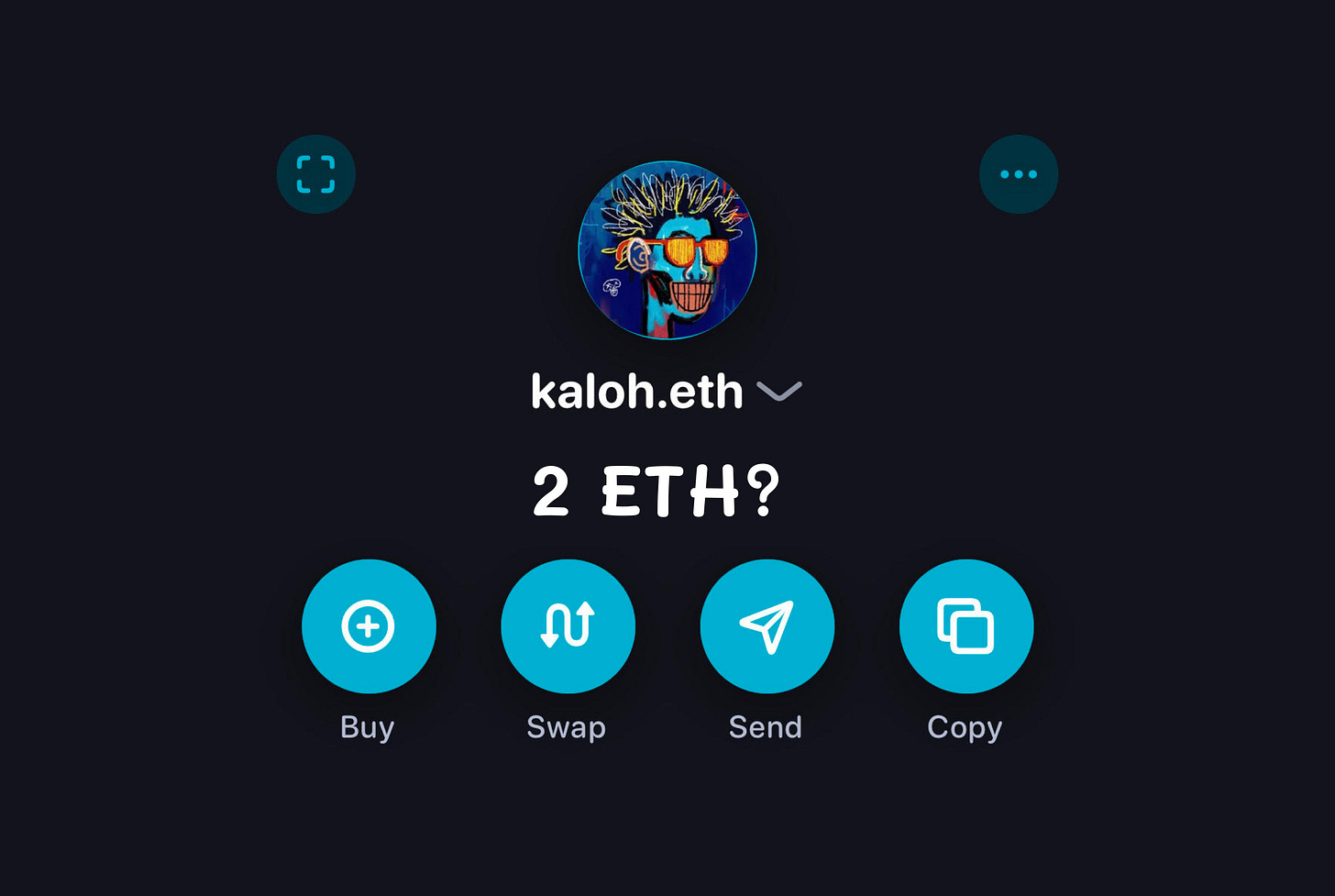 What would you collect with 2 ETH Today?