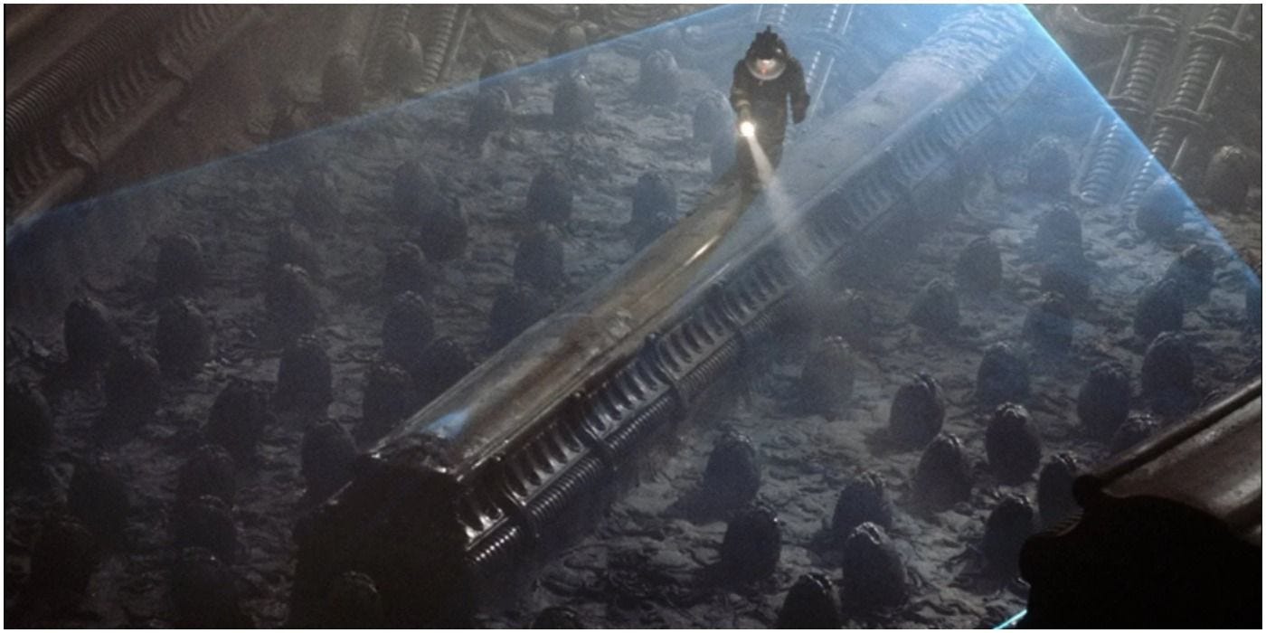 How Many Xenomorph Eggs Were On Alien's Derelict Ship?