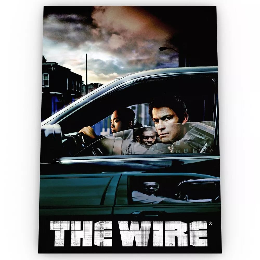 The Wire TV Show Poster Satin High Quality Archival Stunning A1 A2 A3 | eBay
