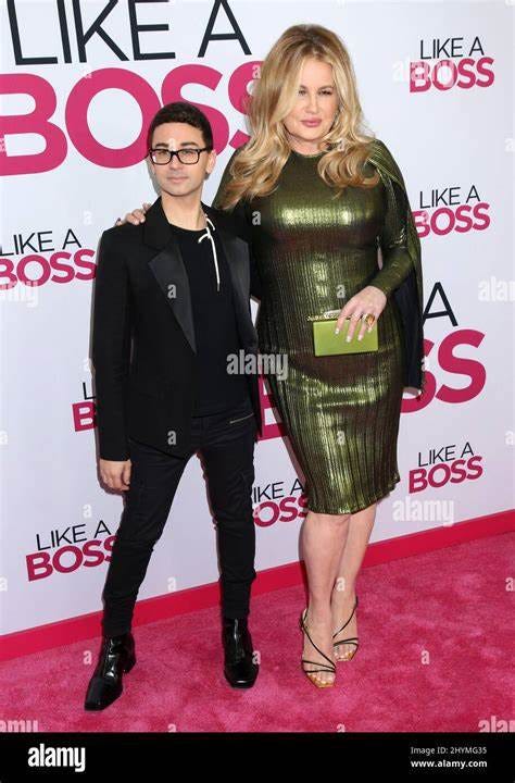 Christian Siriano & Jennifer Coolidge attending the 'Like A Boss' New ...