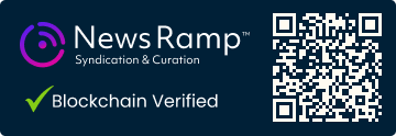 Blockchain Registration, Verification & Enhancement provided by NewsRamp™