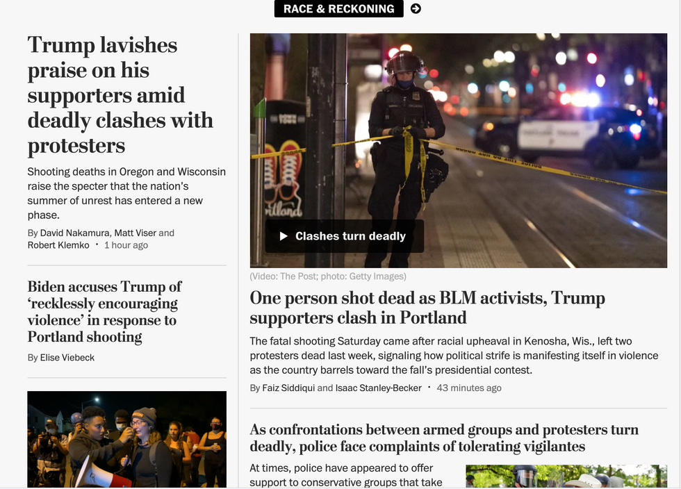 Crazy shit going on in Portland, president all fuck yeah. Crazy shit going on in Portland, president all fuck yeah.