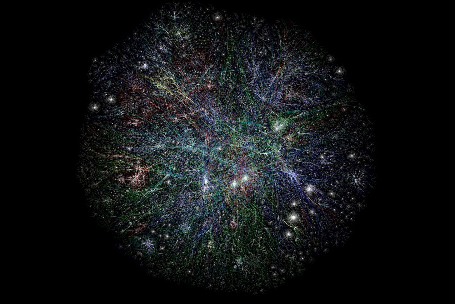 A Trippy Visualization Charts the Internet's Growth Since 1997 | WIRED