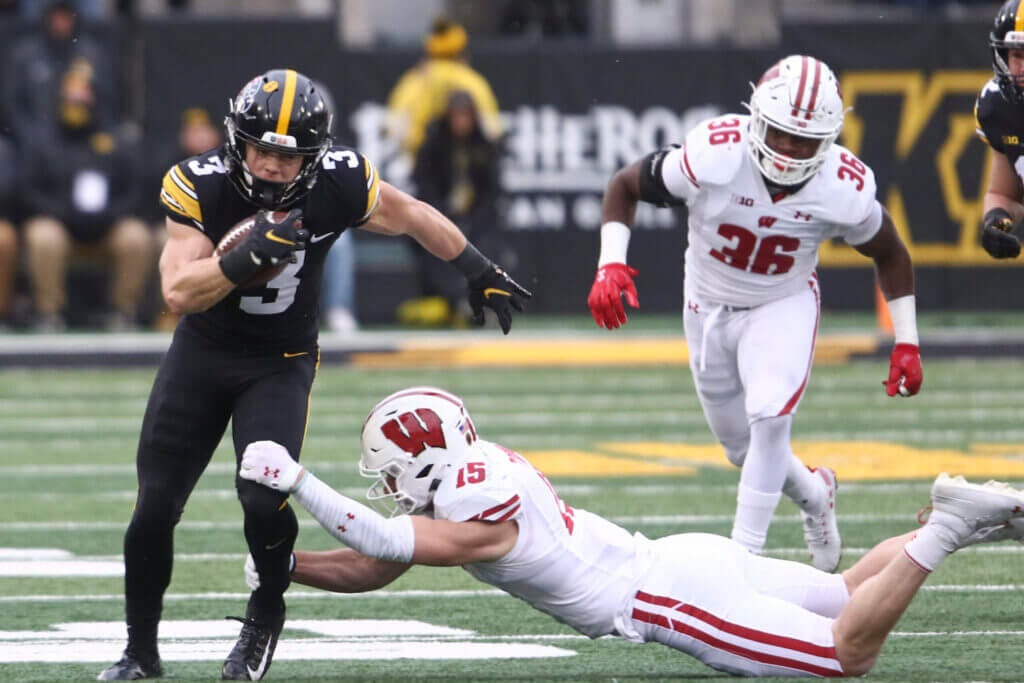 Iowa's Cooper DeJean, a small-town success story, doing it all for Hawkeyes  - The Athletic