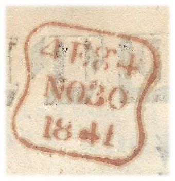 London receiver postmark