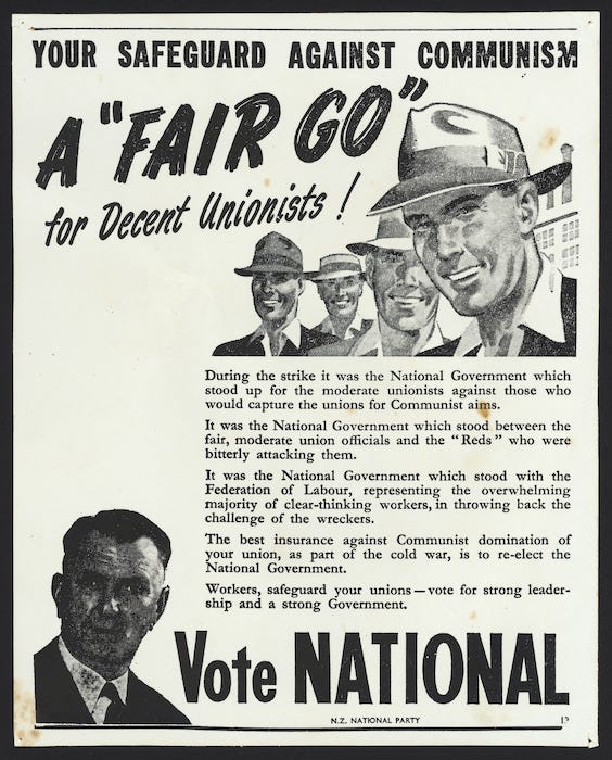 New Zealand National Party :Your safe... | Items | National Library of New  Zealand | National Library of New Zealand