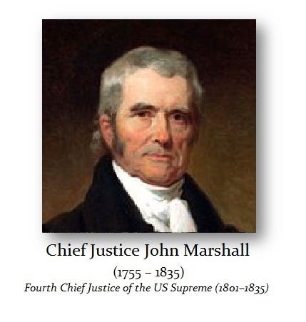 Marshall John Chief Justice 1