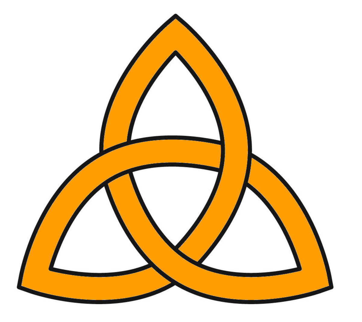 Traditional symbol for the Holy Trinity