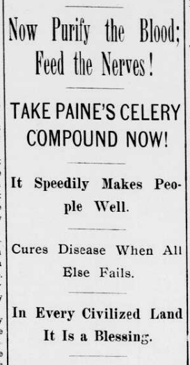 Take Paine's Celery Compound Now!