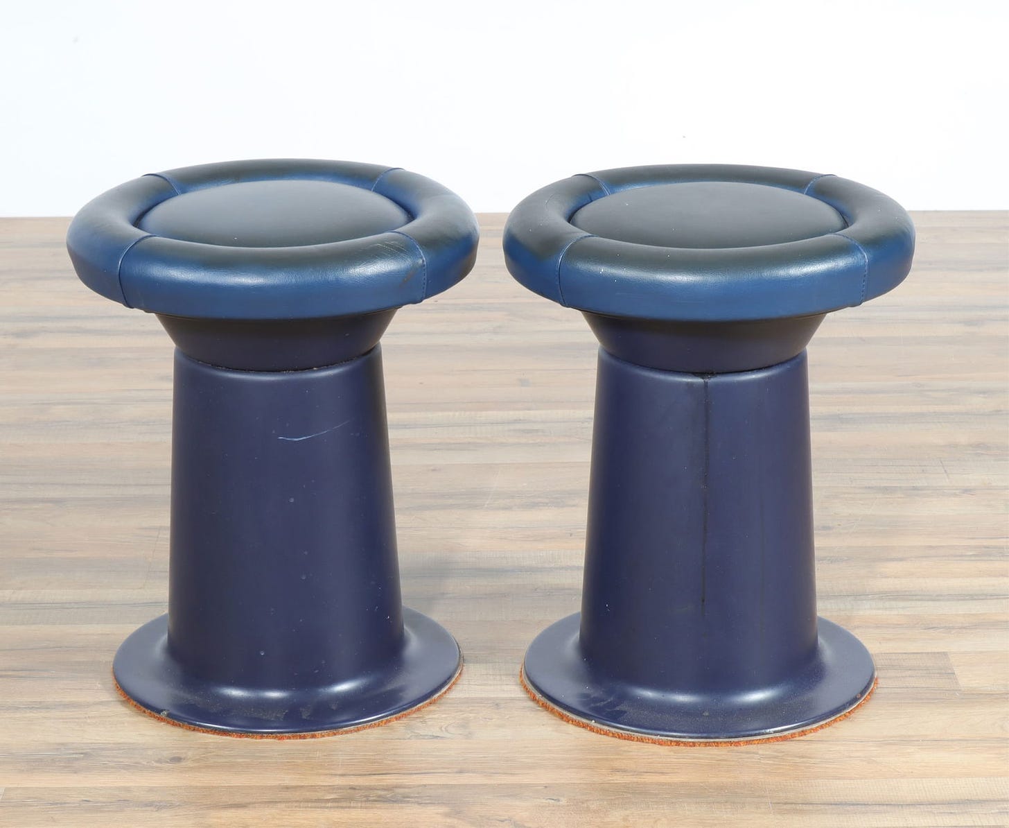 Pair Yrjo Kukkapuro Haimi Stools