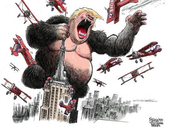 Don't stoop to ape analogies on Trump: Column