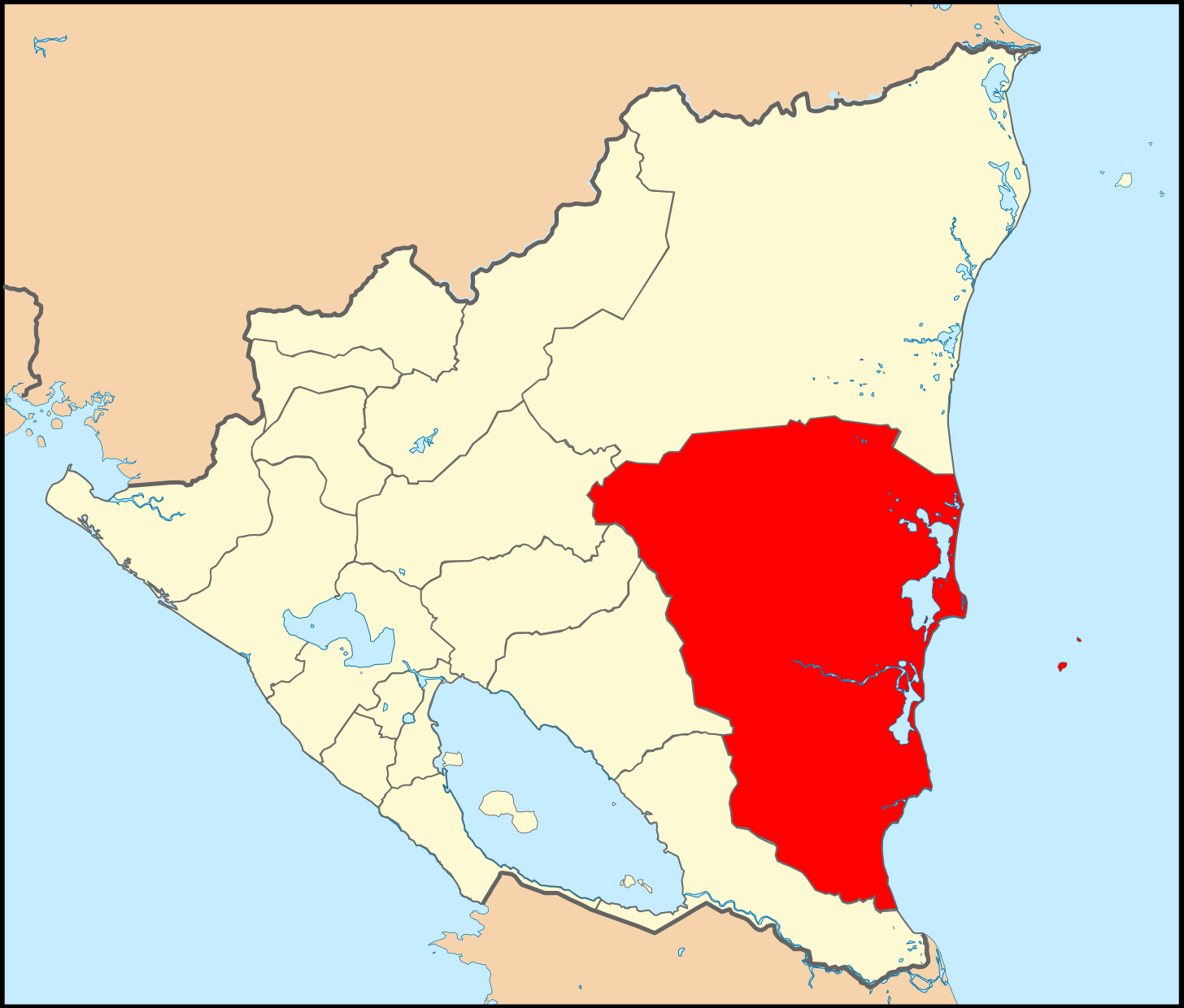 South Caribbean Coast Autonomous Region - Wikipedia