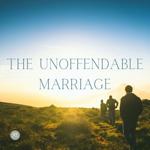 The Unoffendable Marriage a blog by Gary Thomas