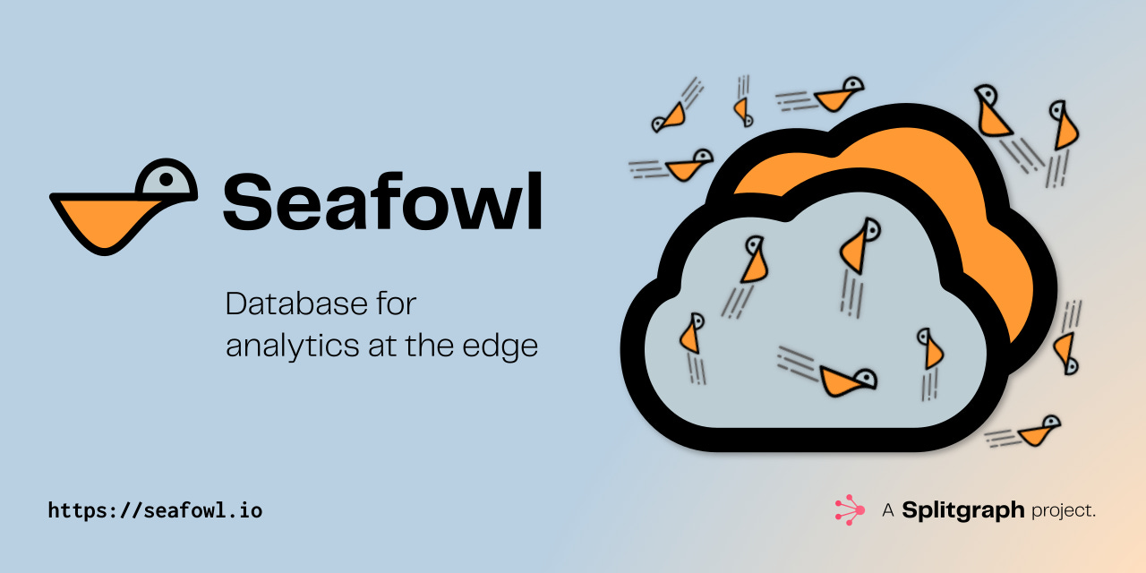 GitHub - splitgraph/seafowl: Analytical database for data-driven Web  applications 🪶
