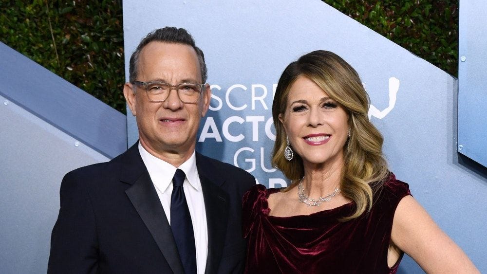 Tom Hanks gets the coronavirus. The world weeps.