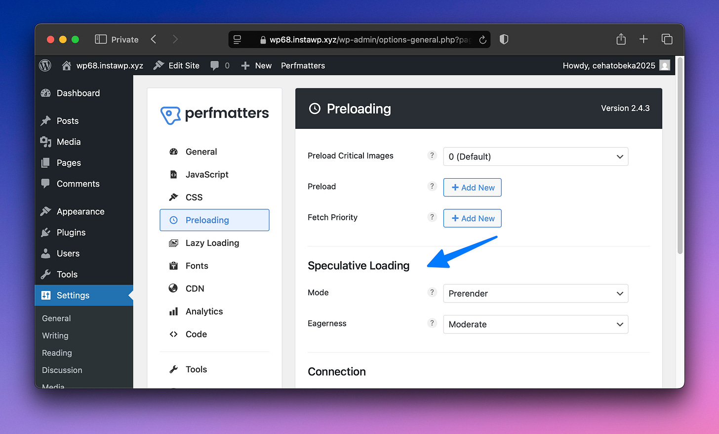 Perfmatters Speculative Loading