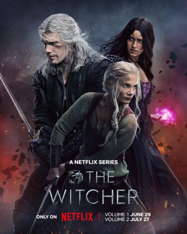 The Witcher'ın 3. sezon tanıtım fragmanı yayınlandı. | 22dakika.org