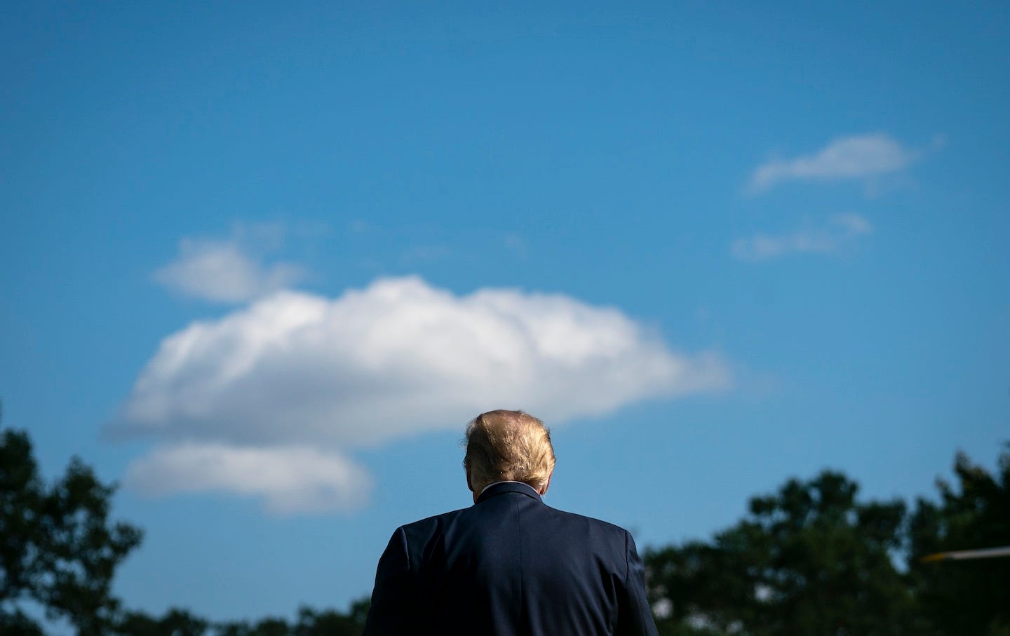 President Trump Departs White House For Campaign Stops In Minnesota